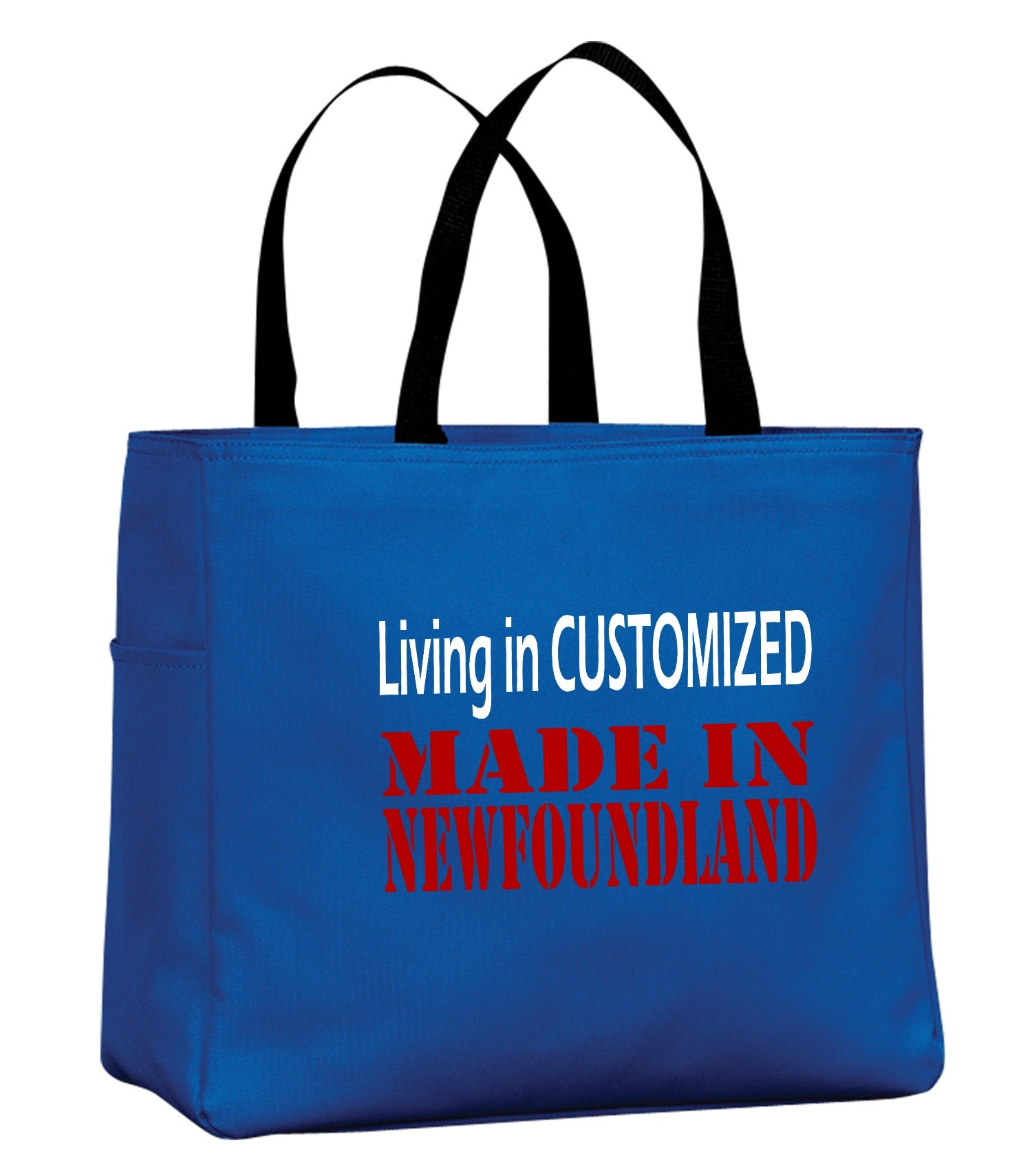 Living In Customized Made In NFLD Tote Bag