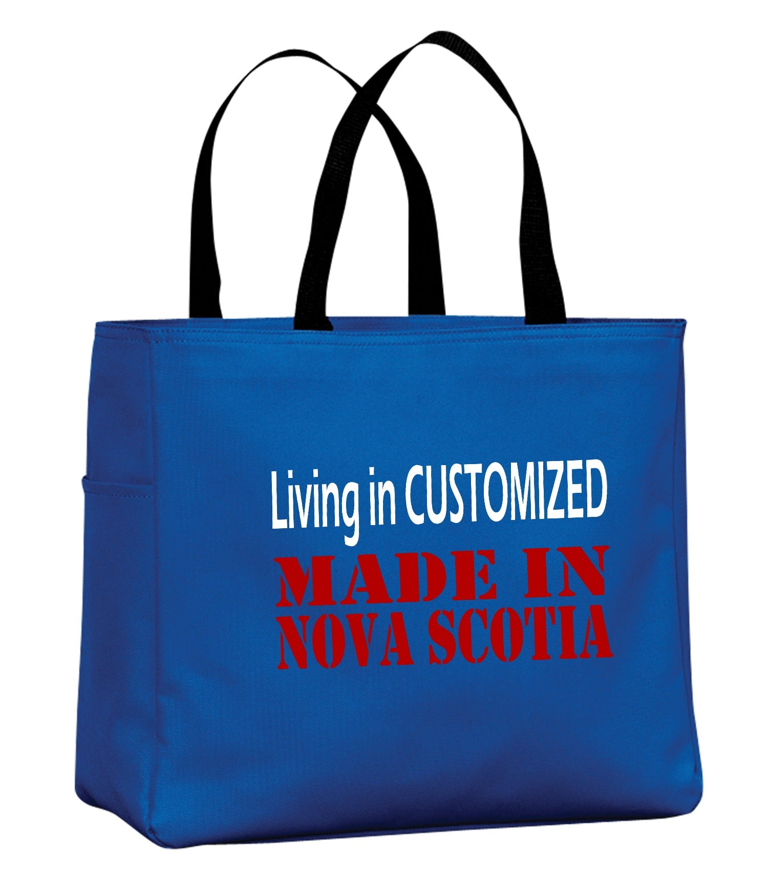 Living In Customized Made In NS Tote template