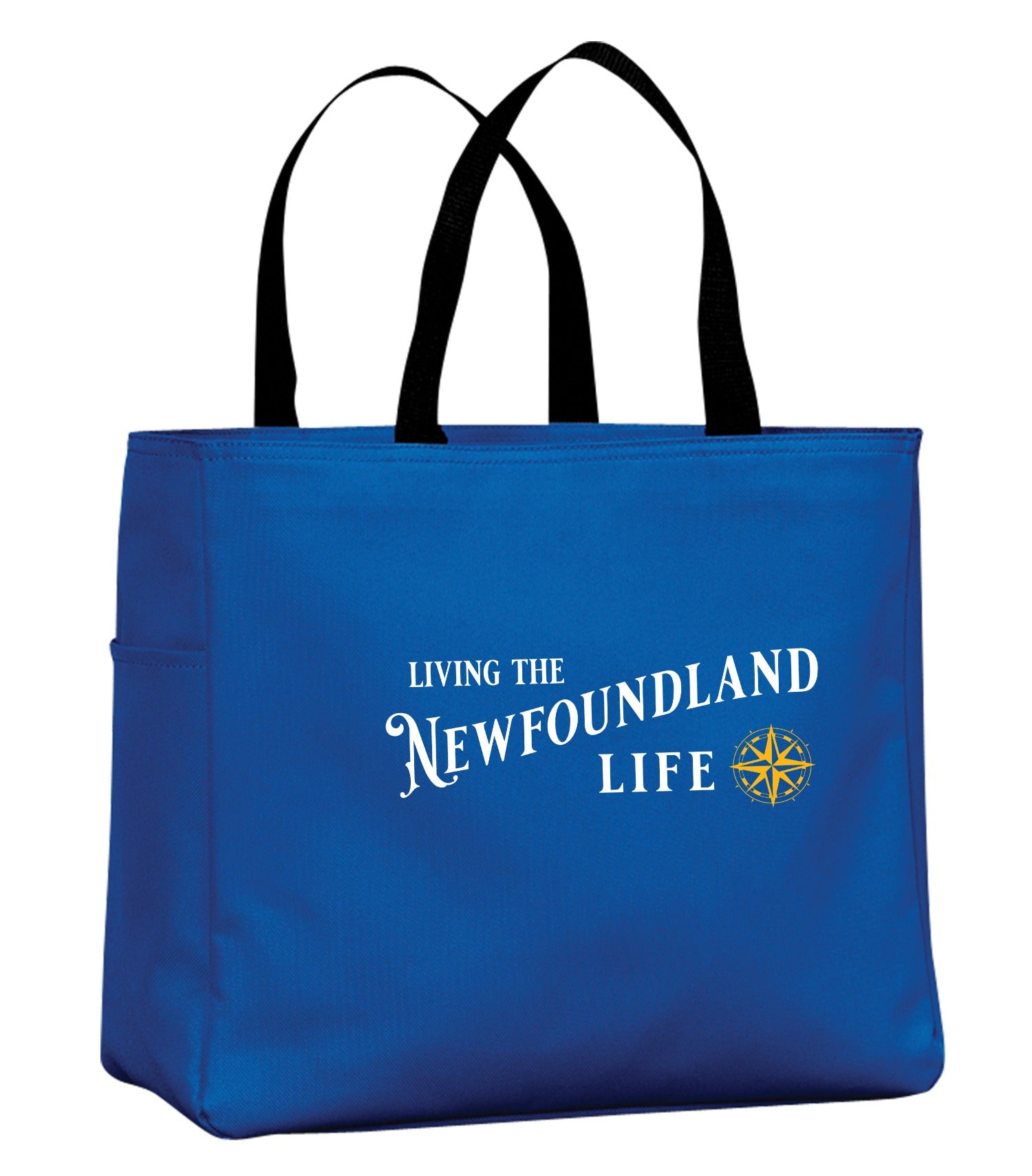 Living The NFLD Life Yellow Compass Tote Bag