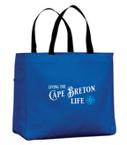 Living The NS Life Blue Compass Tote Bag