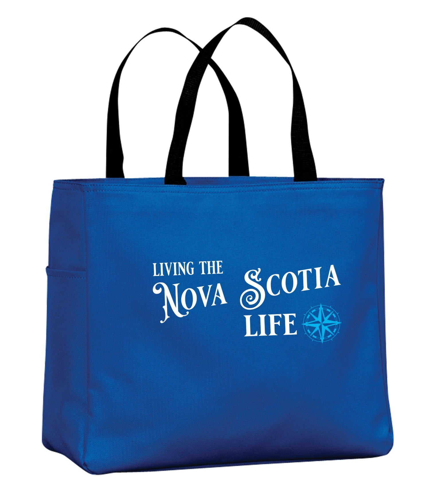 Living The NS Life Blue Compass Tote template