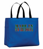 Made in New Brunswick Tartan Tote Bag in Royal
