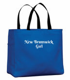 New Brunswick Girl Heart Dot Tote Bag