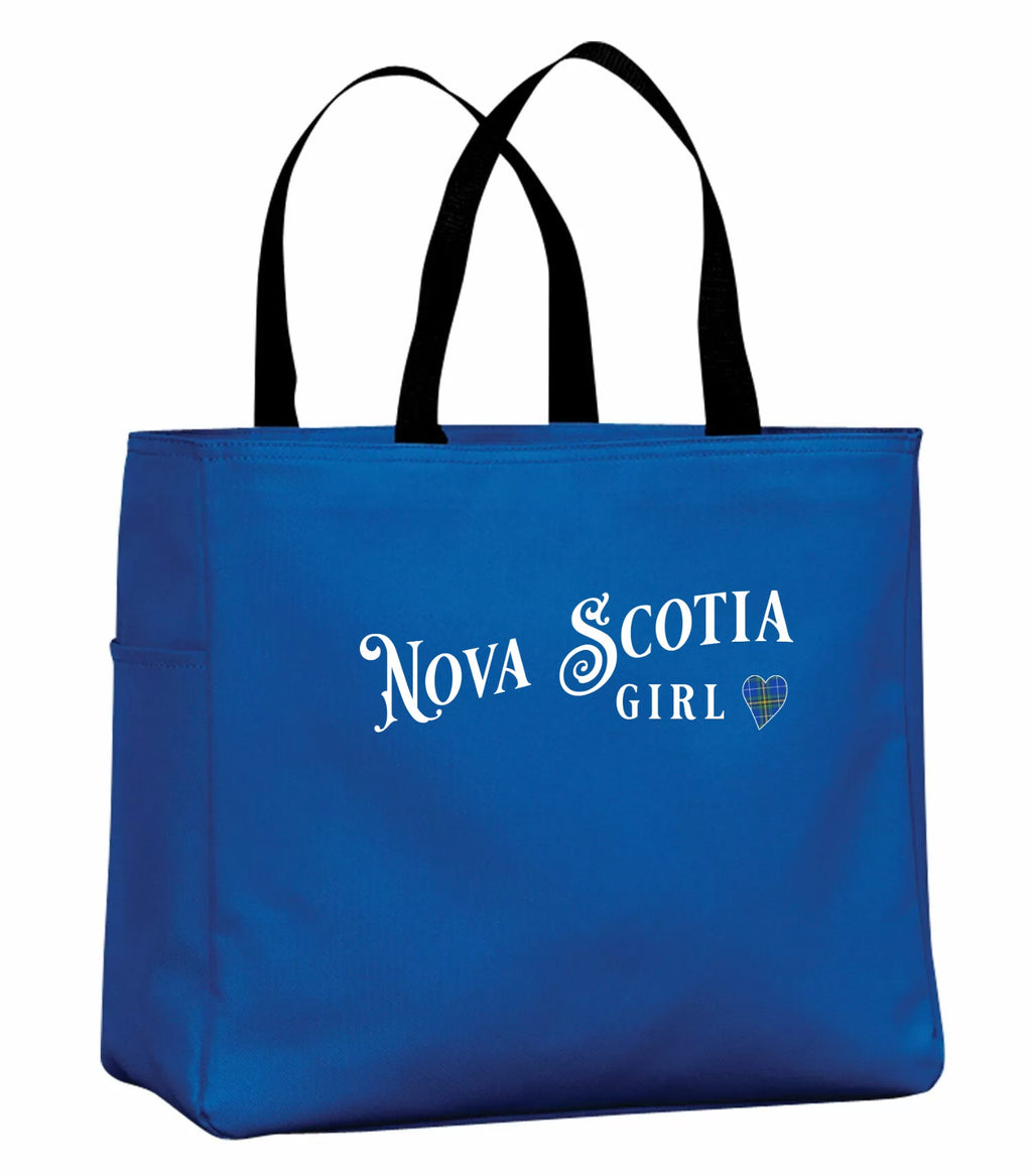 Ns Girl Tartan Heart Tote