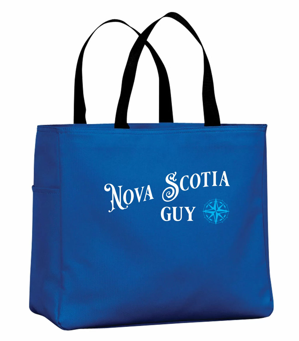 Ns Guy Blue Compass Tote