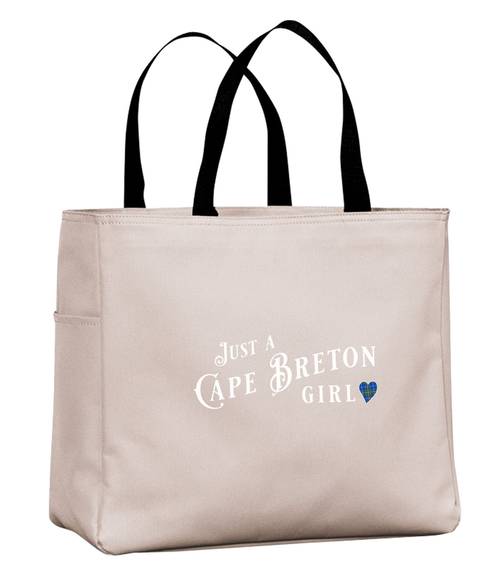 Just A CB Girl Tartan Tote Bag