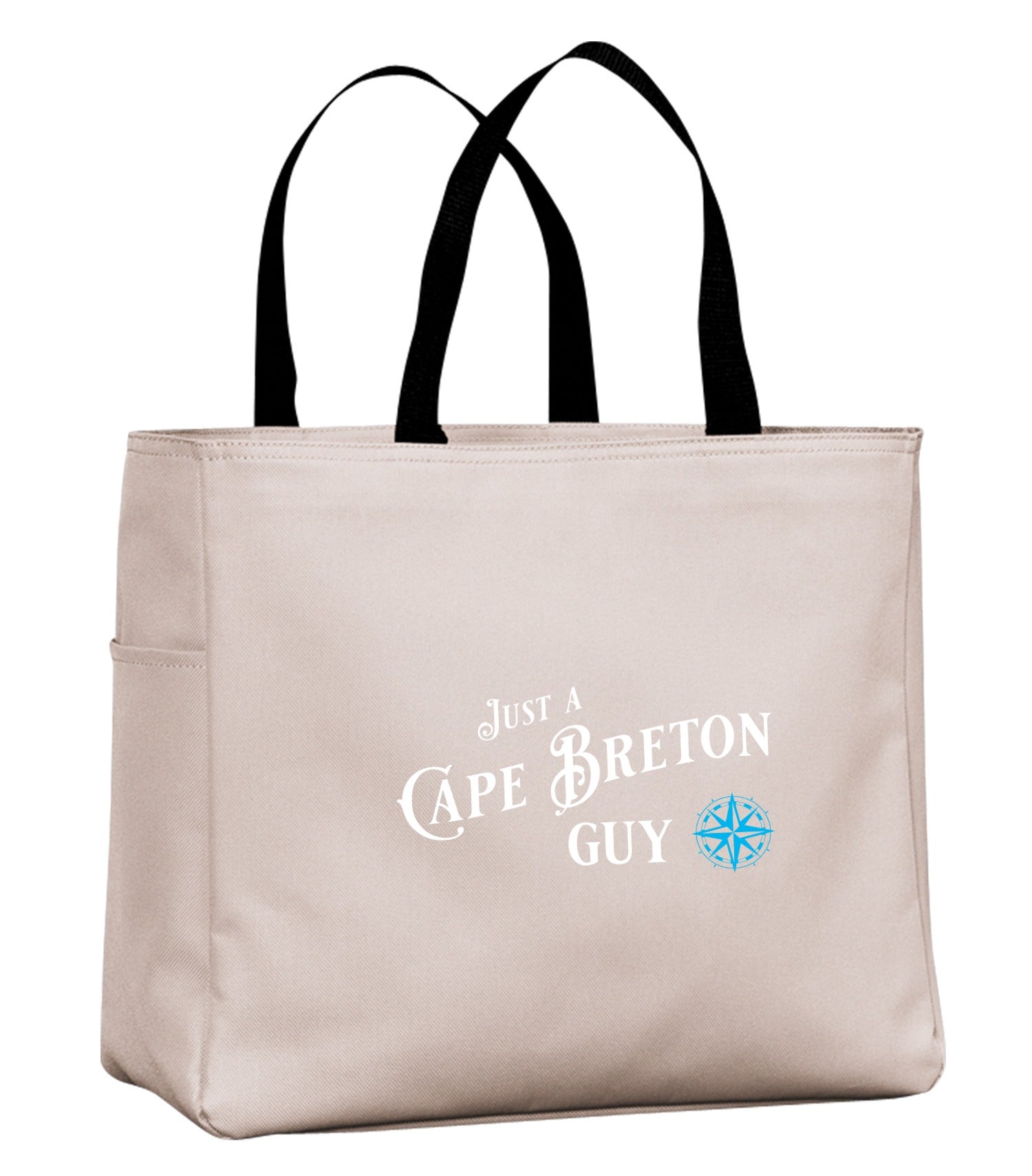 Just A CB Guy Blue Compass Tote Bag
