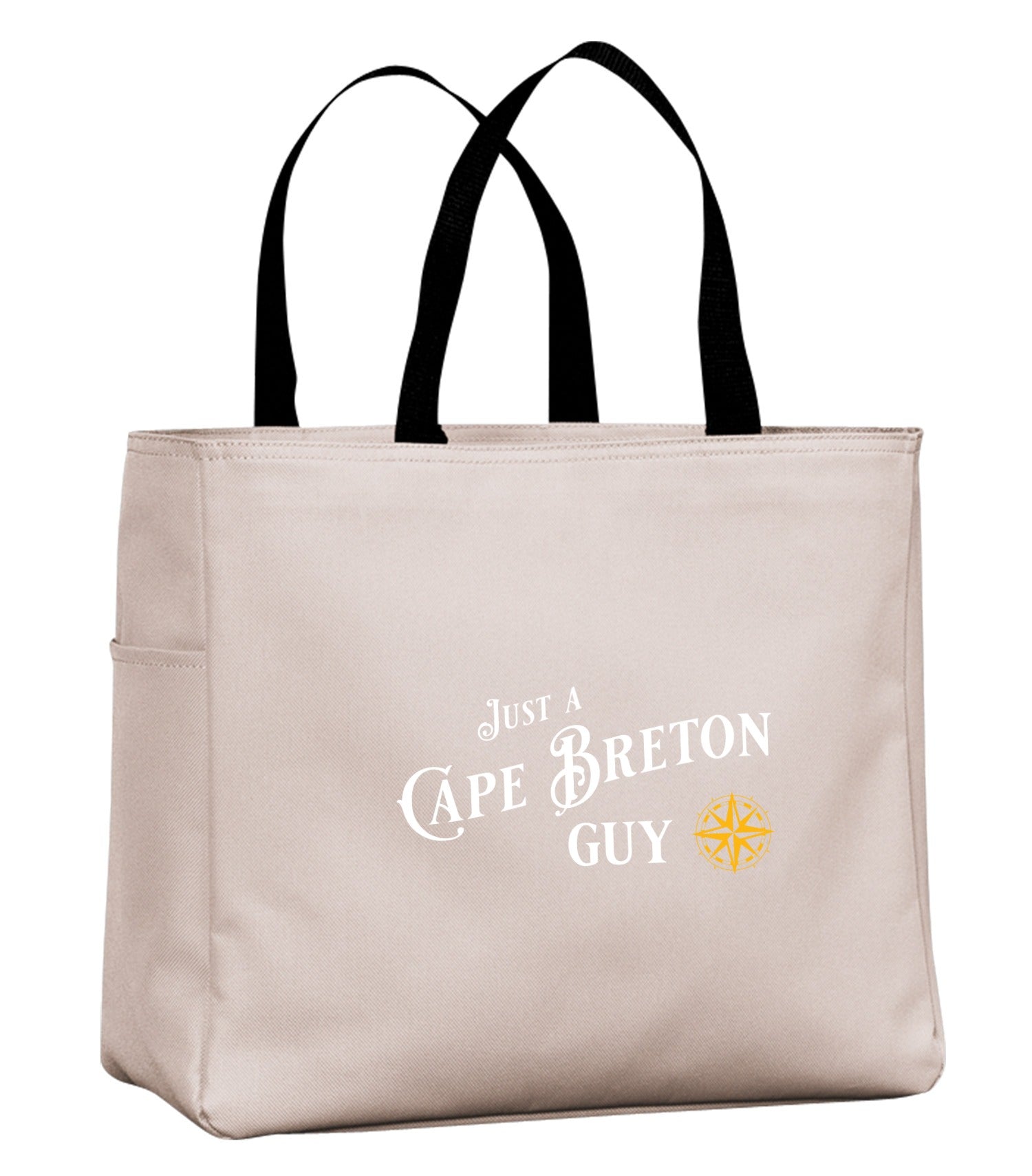 Just A CB Guy Yellow Compass Tote Bag