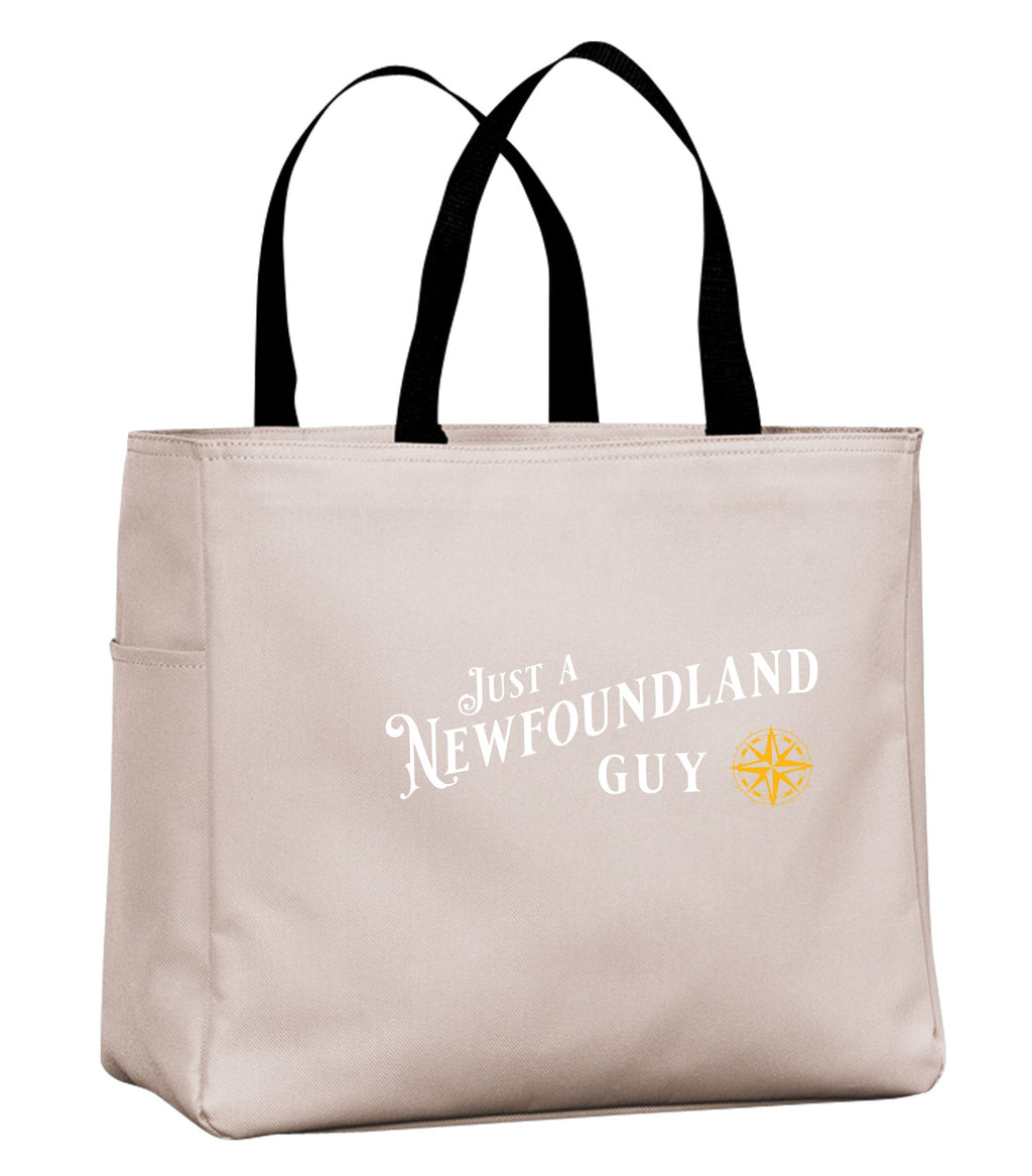 Just A NFLD Guy Yellow Compass Tote Bag