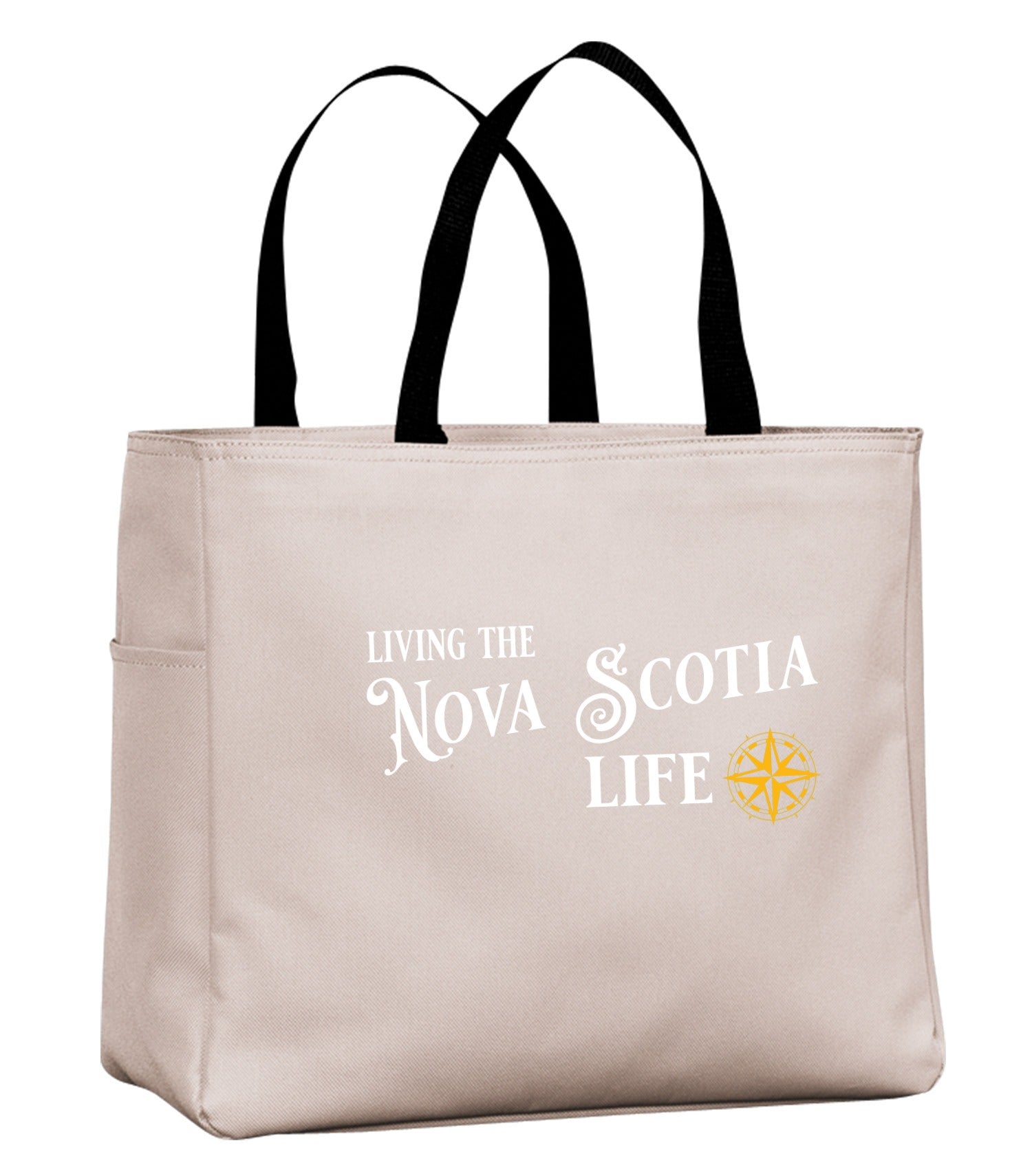 Living The NS Life Yellow Compass Tote template