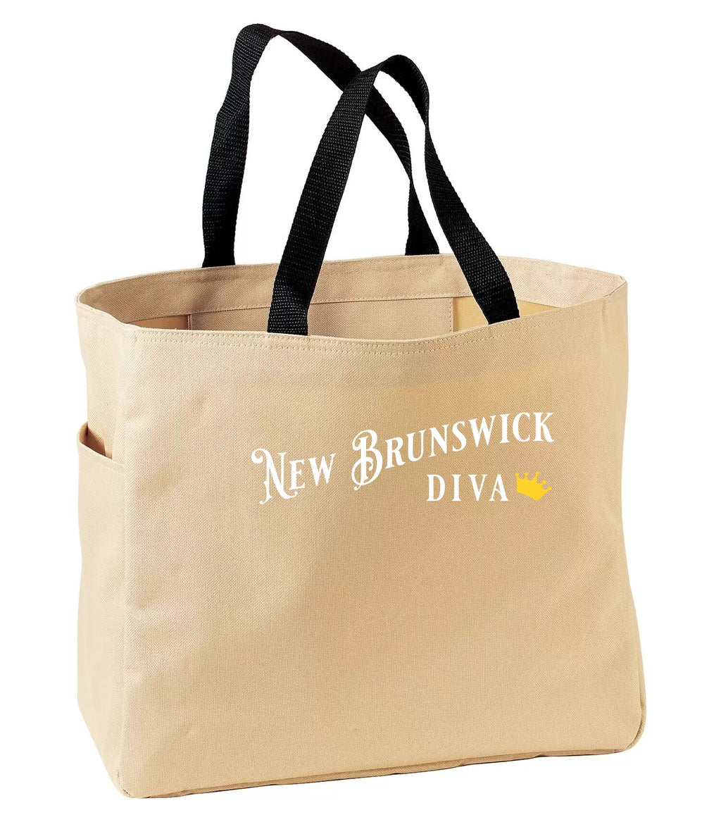 New Brunswick Diva Tote Bag in Stone