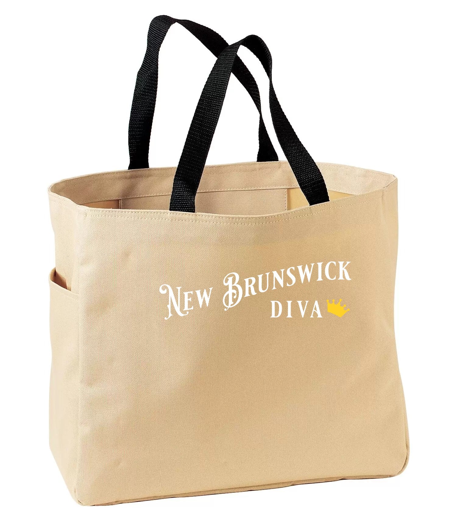New Brunswick Diva Tote Bag in Stone