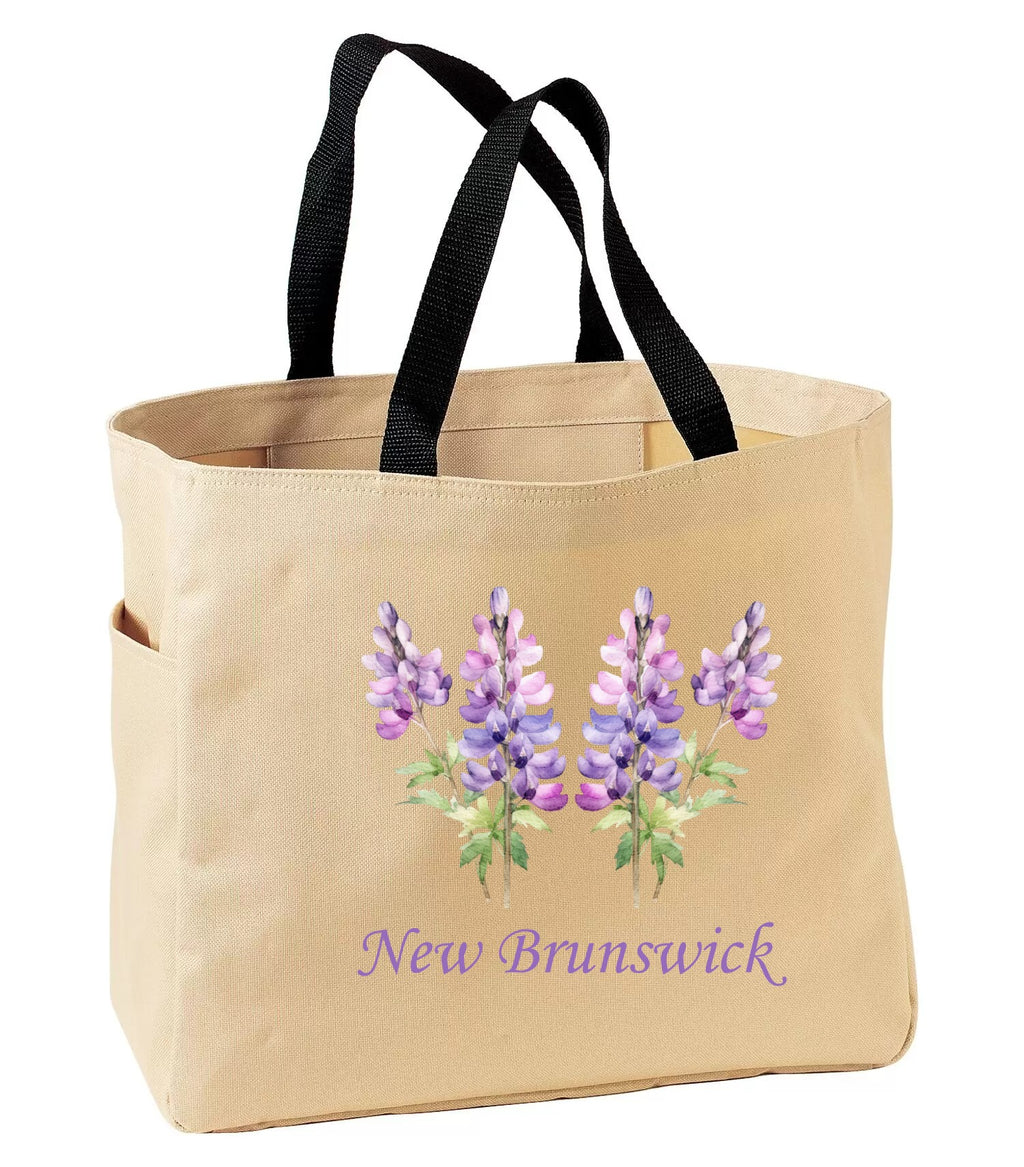 New Brunswick Lupin Tote Bag