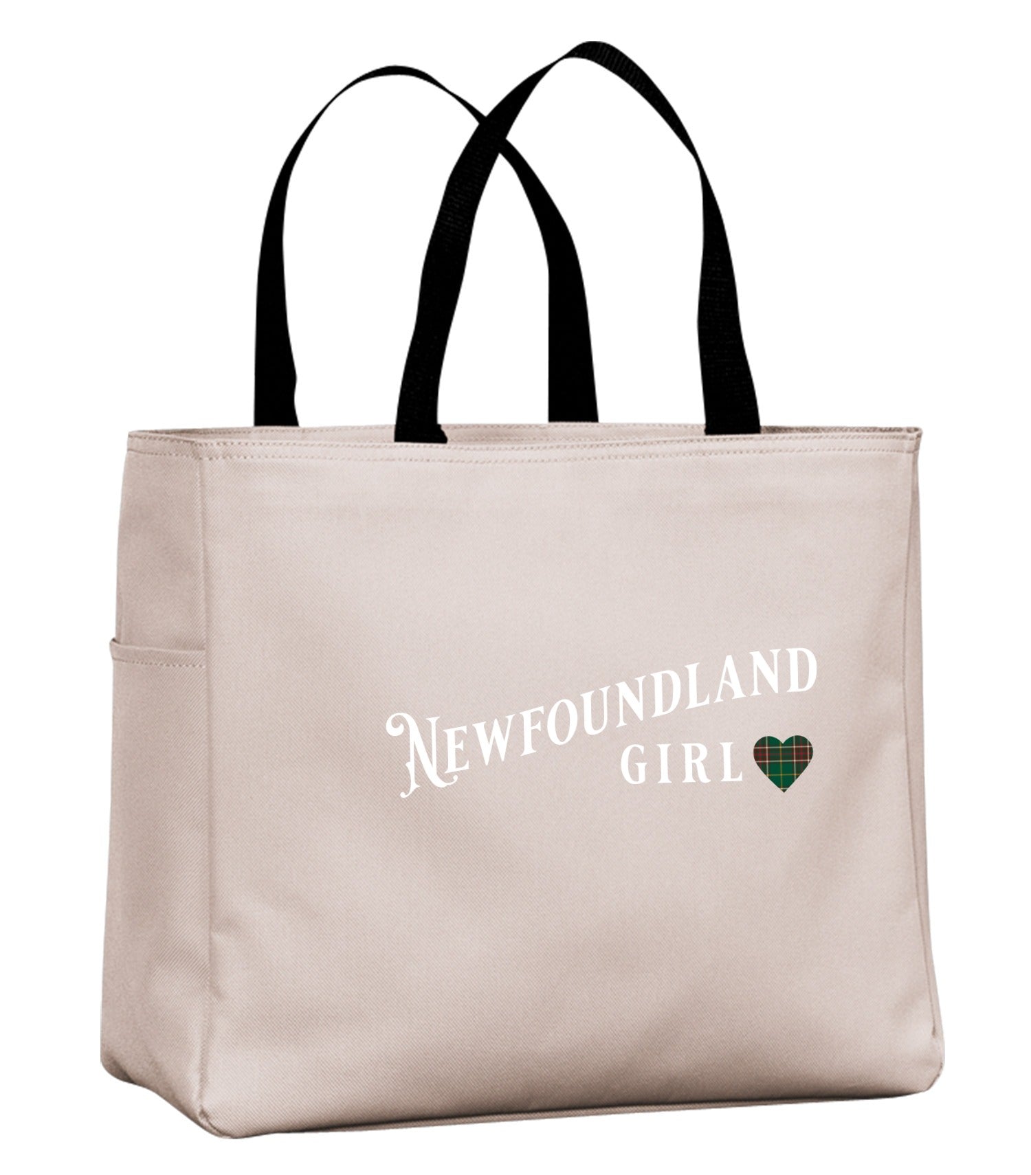 NFLD Girl Tartan Tote Bag