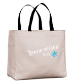 NFLD Guy Blue Compass Tote Bag