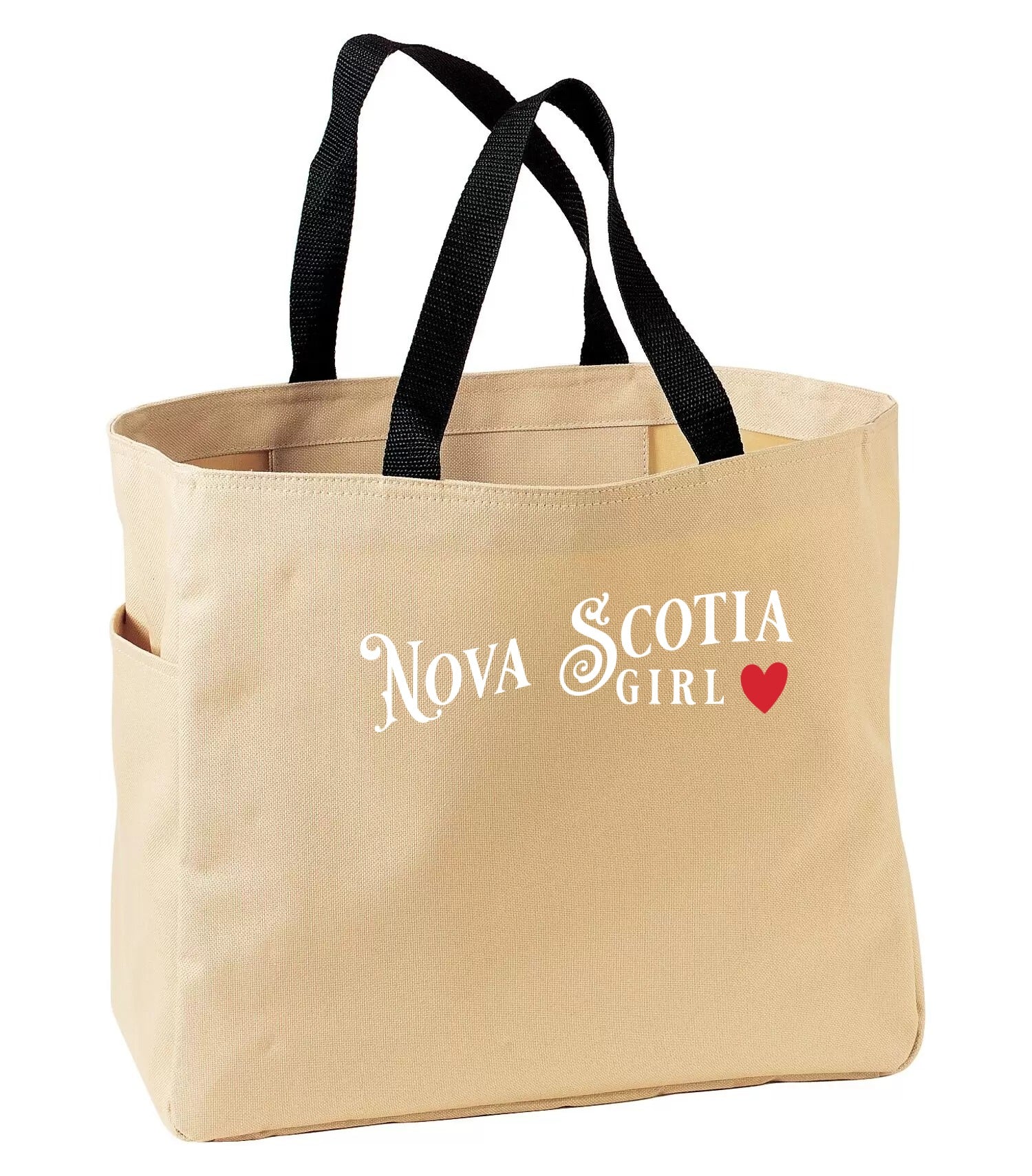 Ns Girl Red Heart Tote