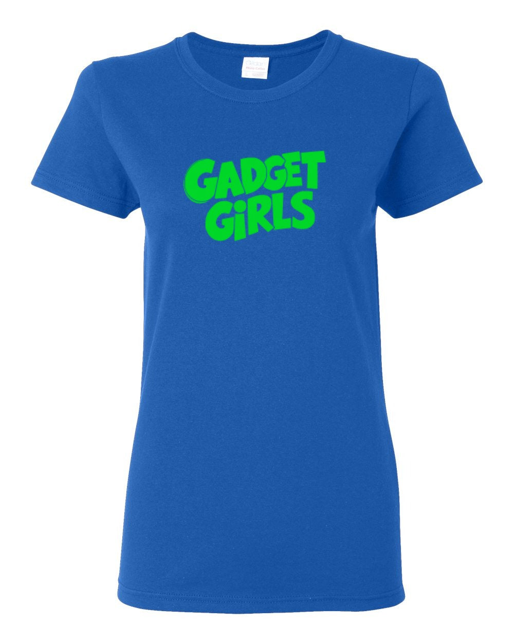 Gadget Girls Women's Tees Green Logo