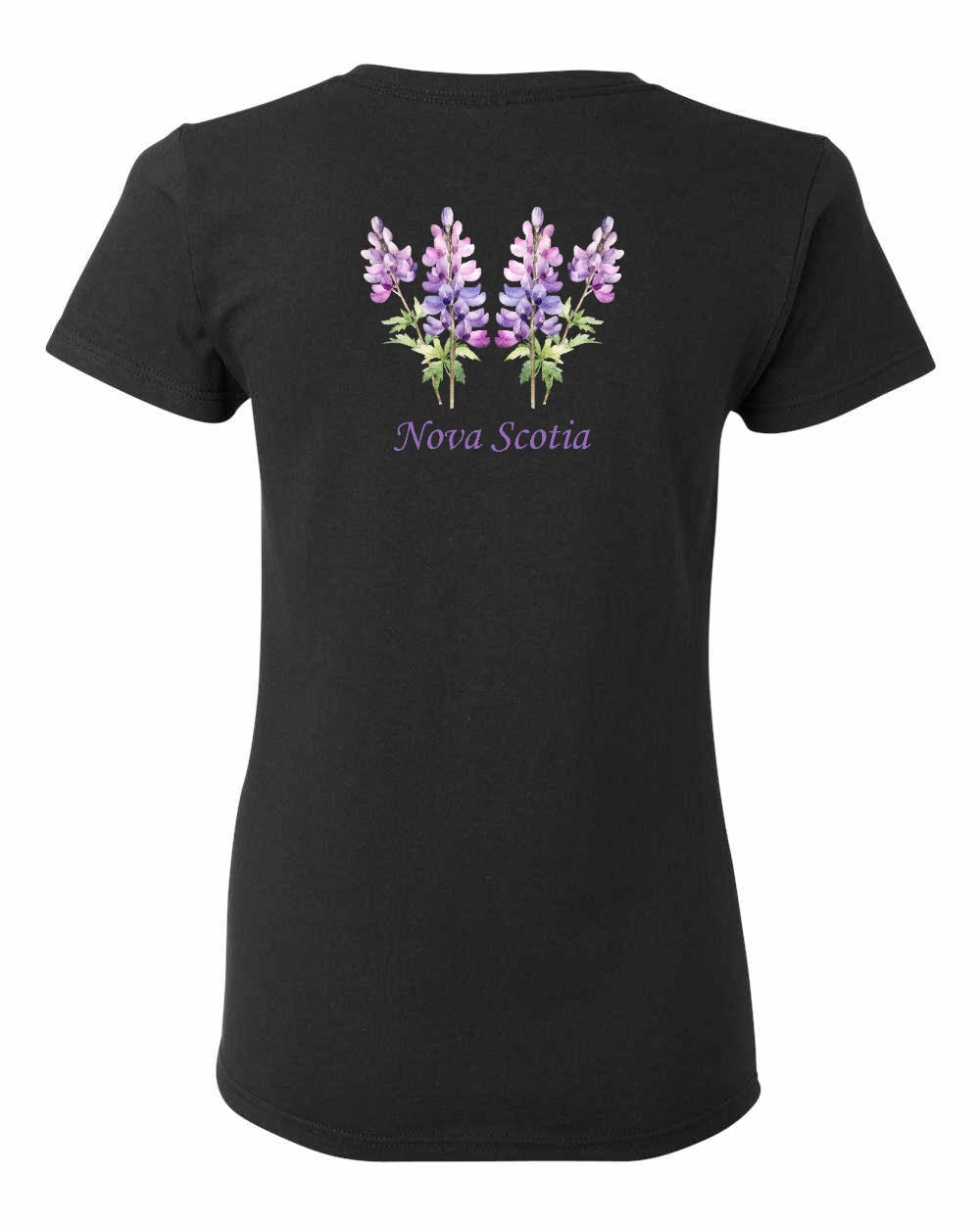 NS Lupins Left Chest and Back Women's Tee