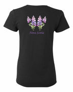 NS Lupins Left Chest and Back Women's Tee