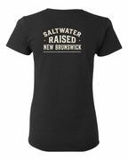 NB Saltwater Raised Sign Left Chest and Back Women's Tee