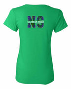 Saltwater Raised NS Left Chest and Back Women's Tee