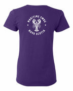 Maritime Swag NS Mandala White Lobster Left Chest and Back Women's Tee