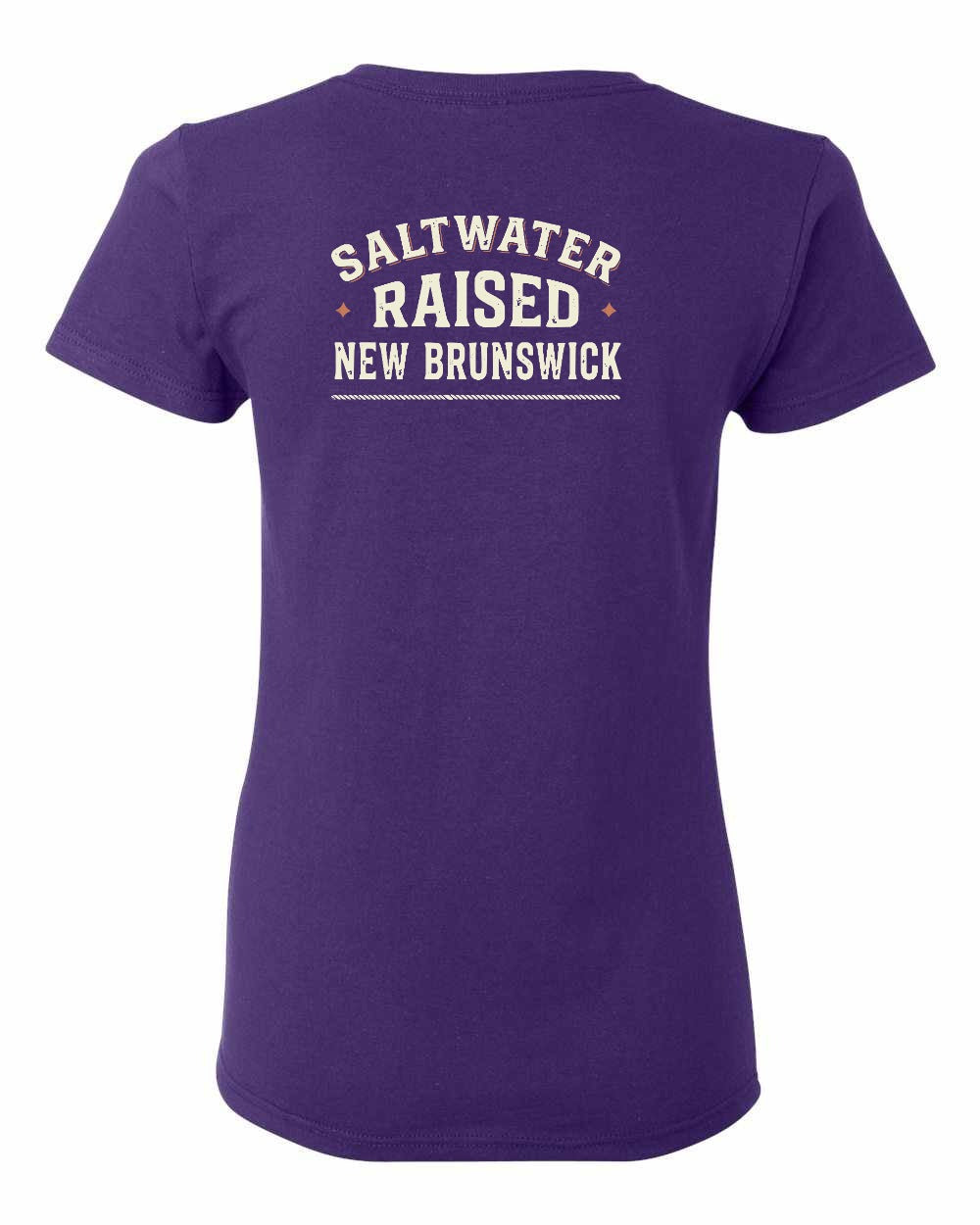 NB Saltwater Raised Sign Left Chest and Back Women's Tee