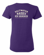 NB Saltwater Raised Sign Left Chest and Back Women's Tee