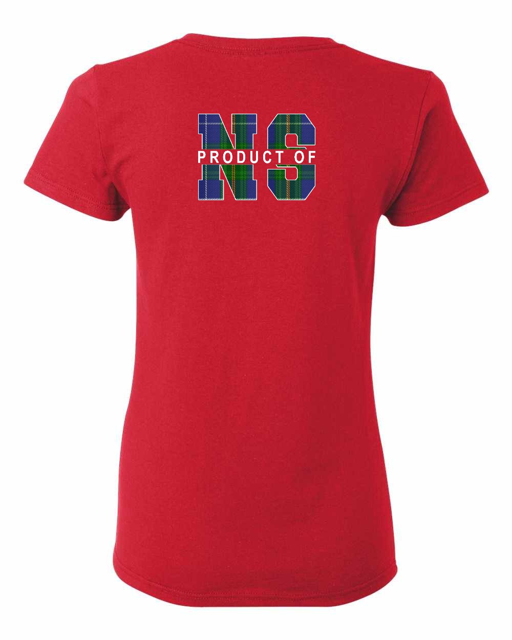 Product of NS Left Chest and Back Women's Tee