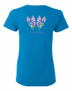 NS Lupins Left Chest and Back Women's Tee