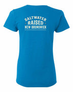 NB Saltwater Raised Sign Left Chest and Back Women's Tee