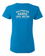 CB Saltwater Raised Sign Left Chest and Back Women's Tee