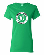 Gadget Girls 30th Retreat Women's Tees White Logo
