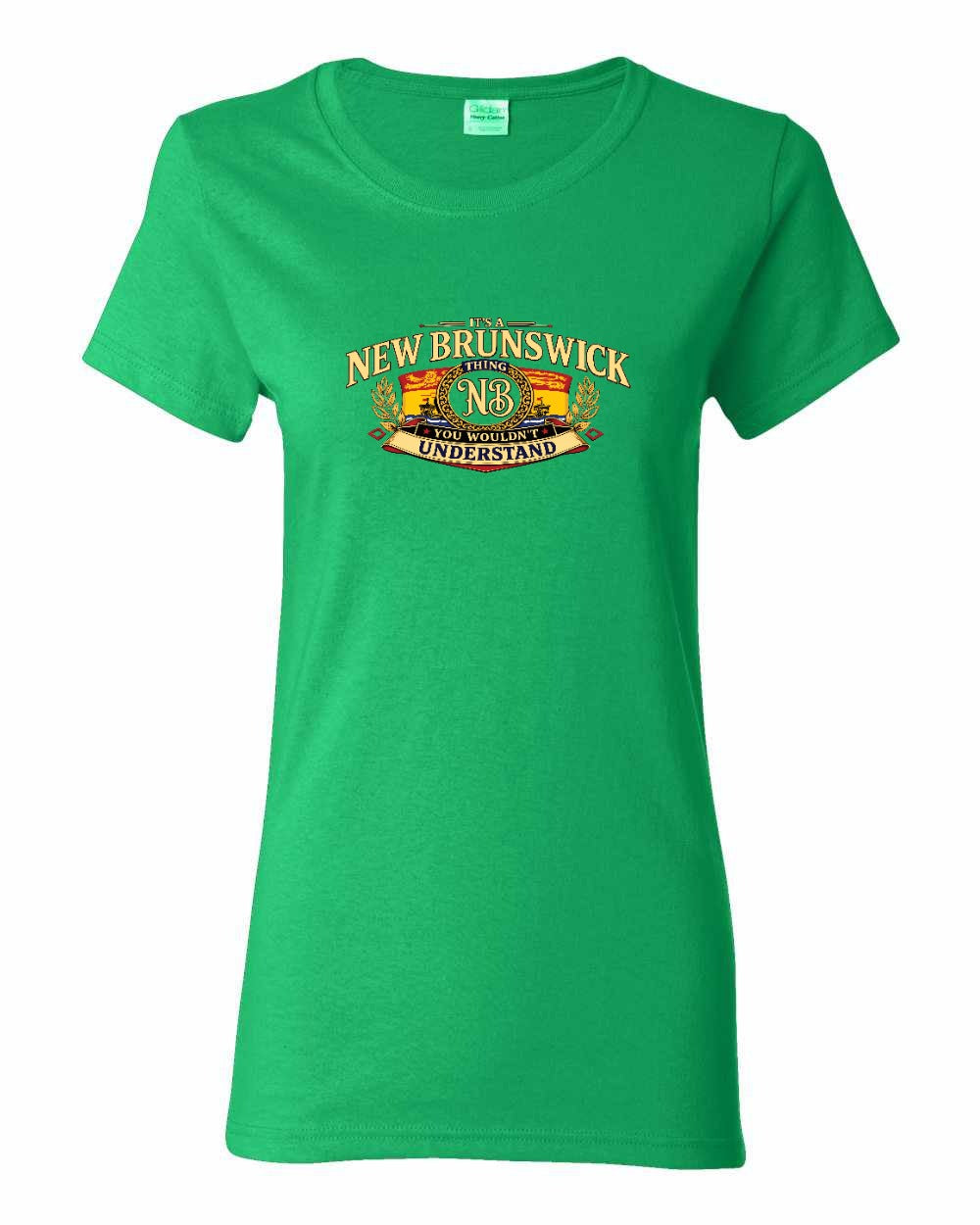 Nb Understand Full Front Women's Tee in Irish Green