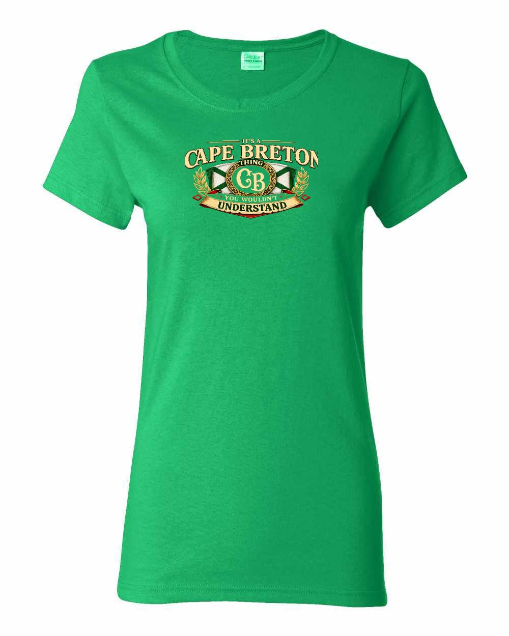 Cb Understand Women's Tee in Irish Green