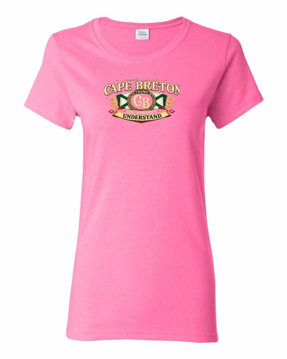 Cb Understand Women's Tee in Azalea Pink
