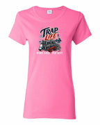 Trap Life Women's Tee in Azalea Pink