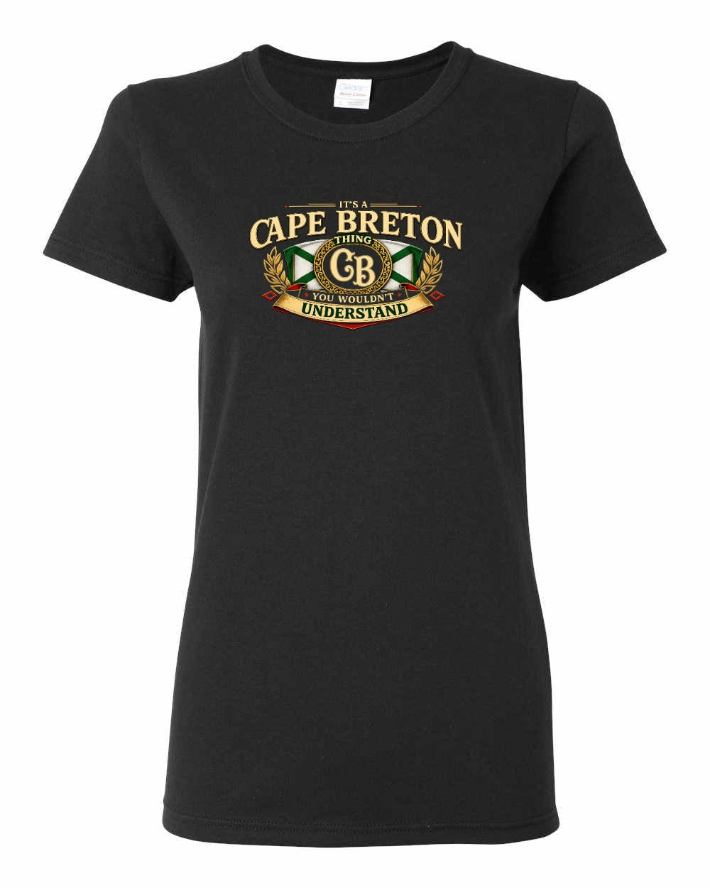 Cb Understand Flag Women's Tee in Black