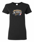 Newfoundland Girl Garment Women's Tee in Black