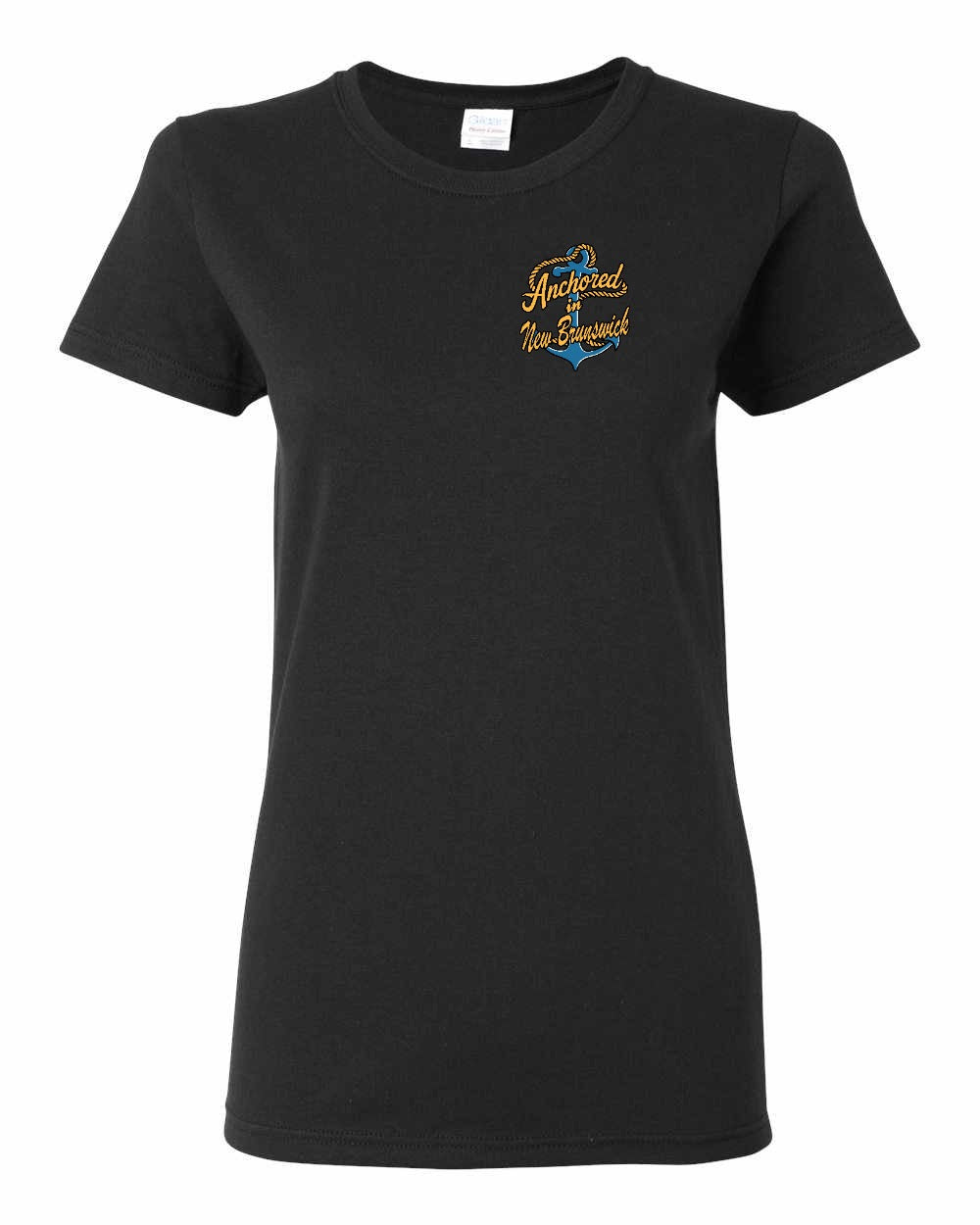 Anchored in NB Left Chest Women's Tee