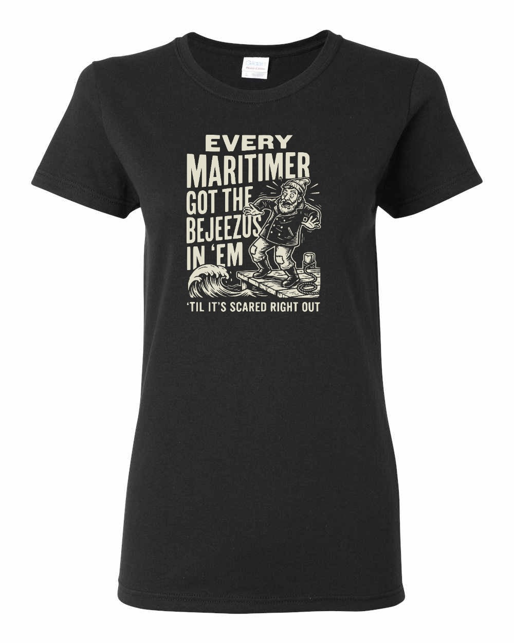 Bejezus Women's Tee in Black