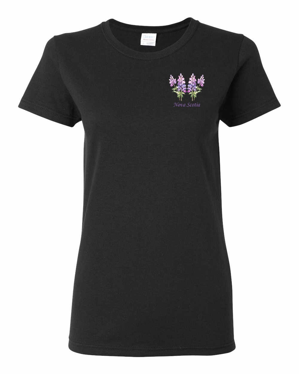 NS Lupins Left Chest and Back Women's Tee