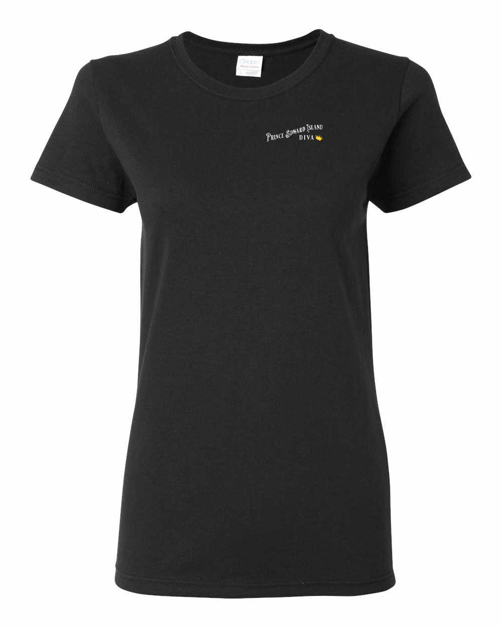 PEI Diva Left Chest Women's Tee