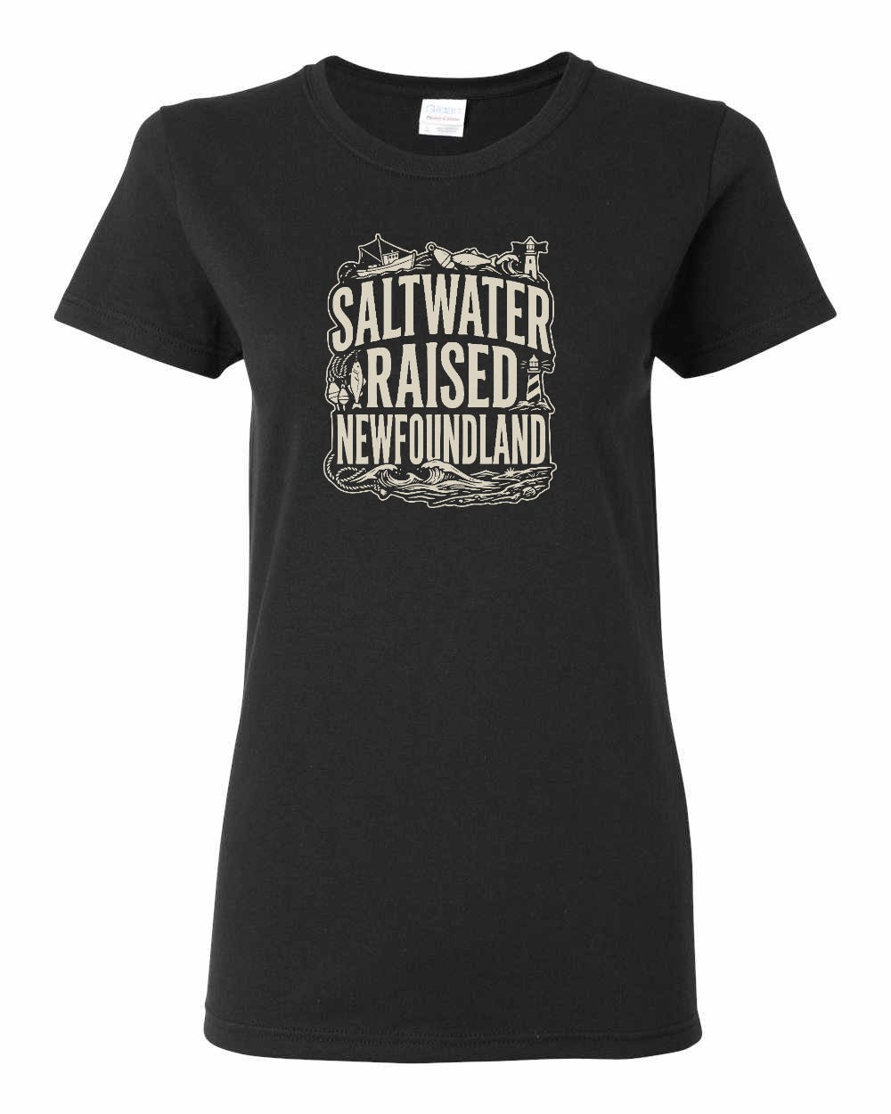 NFLD Saltwater Raised Folk Women's Tee