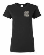 PEI Saltwater Raised Folk Left Chest Women's Tee
