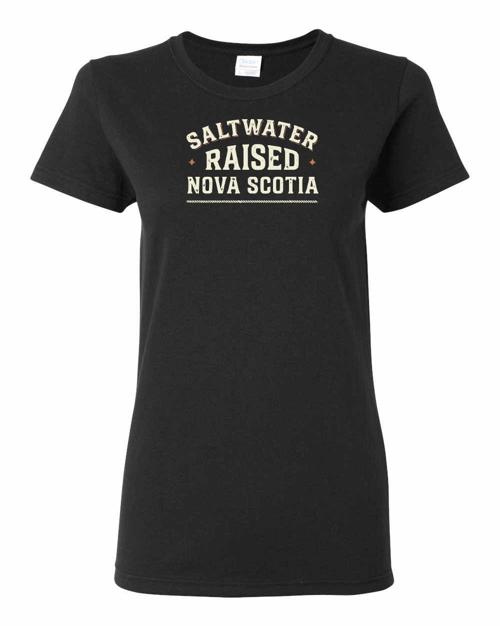 Saltwater Raised NS Sign Women's Tee