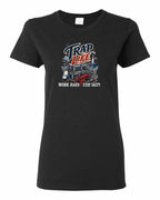 Trap Life Women's Tee in Black