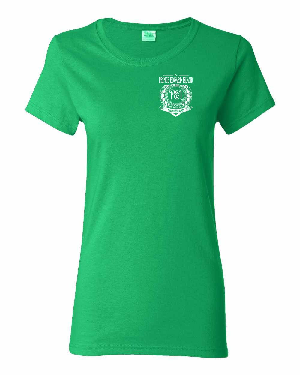 It's a PEI thing Left Chest Women's Tee