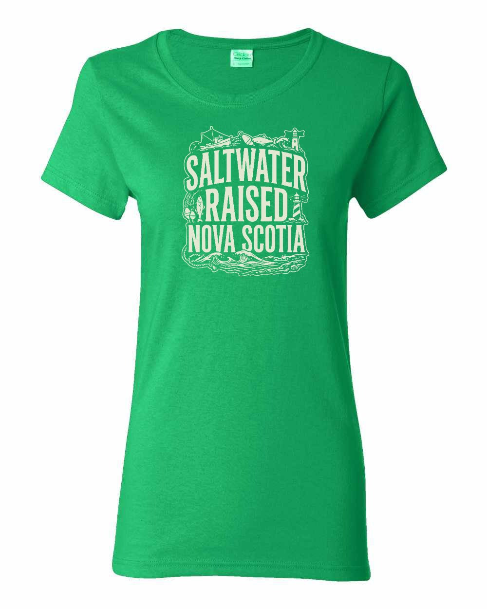 Saltwater Raised NS Folk Women's Tee