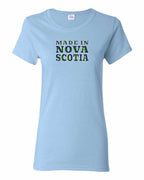 Made In NS Tartan Lettering Women's Tee